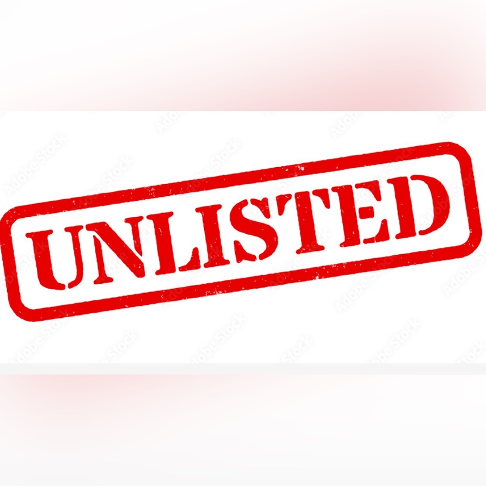 UNLISTED ITEMS SALE!!!!!